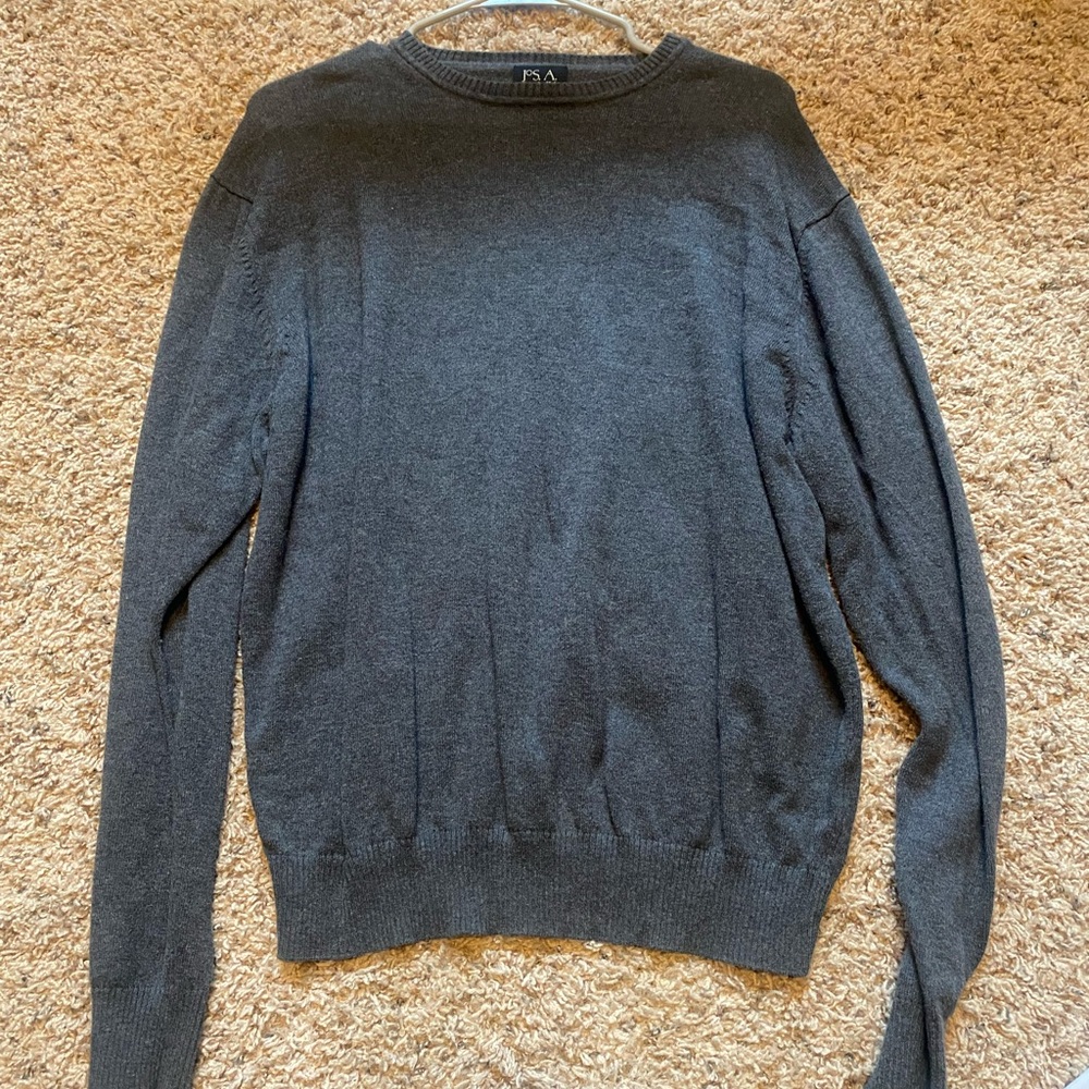 Jos. A. Bank Charcoal Crewneck Sweater